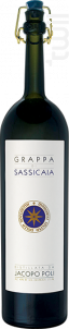 Eau De Vie Jacopo Poli Grappa Di Sassicaia - Jacopo Poli - No vintage - 