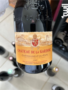 Château de la Gardine - Château de la Gardine - Domaine Brunel Père & Fils - 2020 - Rouge