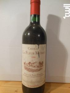 Chateau Fleur De Musset La Fleur Musset 1990 Montagne Saint Emilion Red Wine Bordeaux