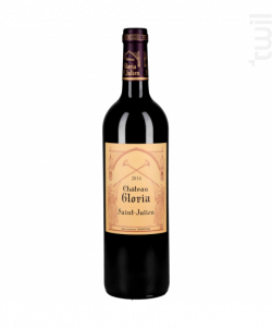 Château Gloria - Caisse Bois 3 Bouteilles - Domaines Henri Martin - Château Gloria - 2014 - Rouge