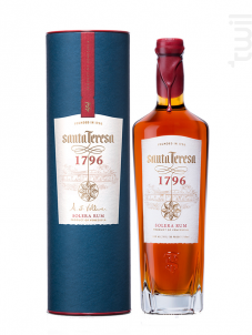 Santa Teresa 1796 Solera Rum + Canister - Santa Teresa - No vintage - 