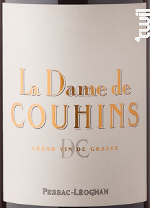 La Dame de Couhins - Château Couhins - 2022 - Blanc