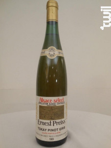 Pinot Gris - Ernest Preiss - 1989 - Blanc