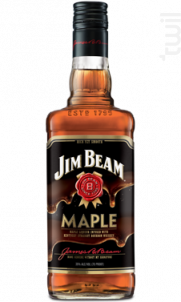 Whisky Jim Beam Maple - Bourbon Whiskey - Jim Beam - No vintage - 