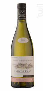 Domaine De La Croix Senaillet Saint-véran 2017 white wine Chardonnay ...