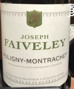 Puligny Montrachet - Domaine Faiveley - 2022 - Blanc