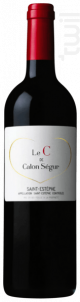 Le C - Château Calon Ségur - 2021 - Rouge