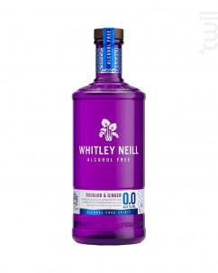 Whitley Neill Rhubarb & Ginger 0,0% Gin - Whitley Neill - No vintage - 