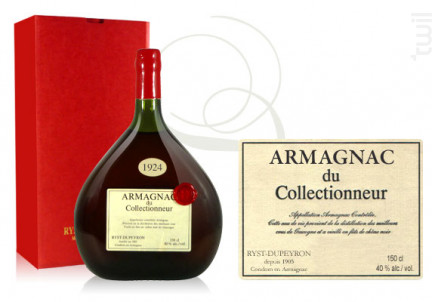 Armagnac Dupeyron Millésimé - Maison Ryst-Dupeyron - 1924 - 